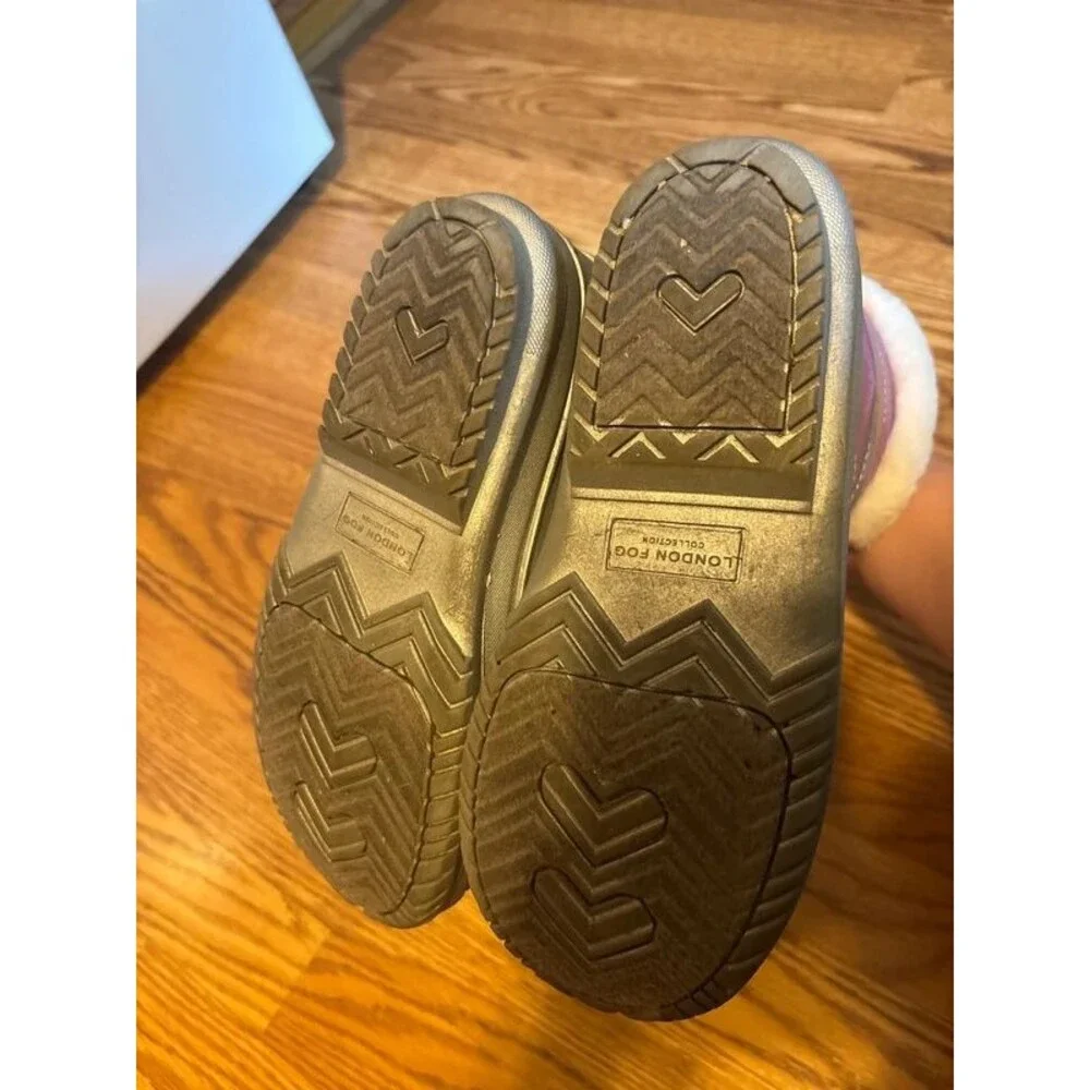 London Fog Snow Boots Size 4